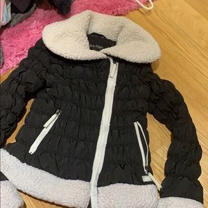 Calvin Klein Black puffy Jacket